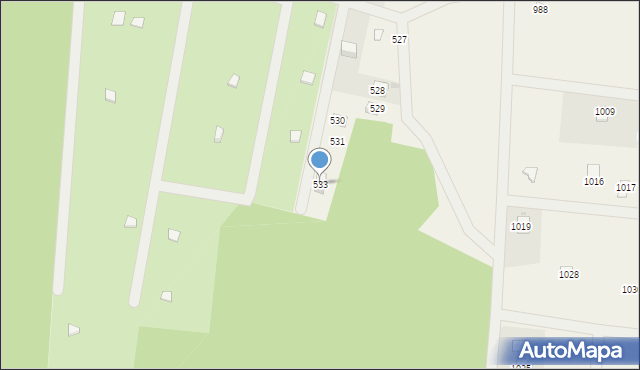 Siedlątków, Siedlątków, 533, mapa Siedlątków
