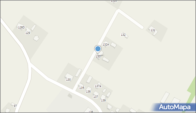 Siedlce, Siedlce, 133, mapa Siedlce