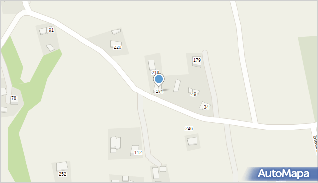 Siedlce, Siedlce, 154, mapa Siedlce