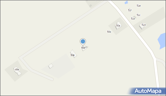 Siedlce, Siedlce, 50d, mapa Siedlce