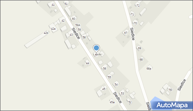 Siedlce, Siedlce, 57, mapa Siedlce