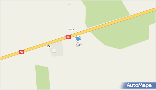 Siedlce, Siedlce, 65b, mapa Siedlce