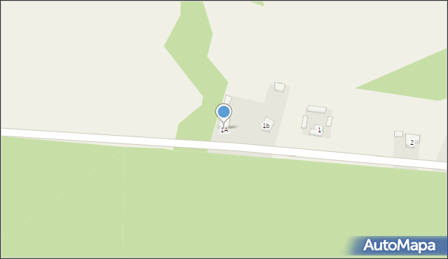 Siedlce, Siedlce, 1A, mapa Siedlce