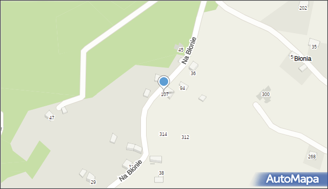 Siedlec, Siedlec, 107, mapa Siedlec