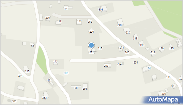 Siedlec, Siedlec, 271, mapa Siedlec