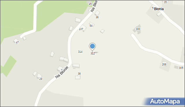 Siedlec, Siedlec, 312, mapa Siedlec