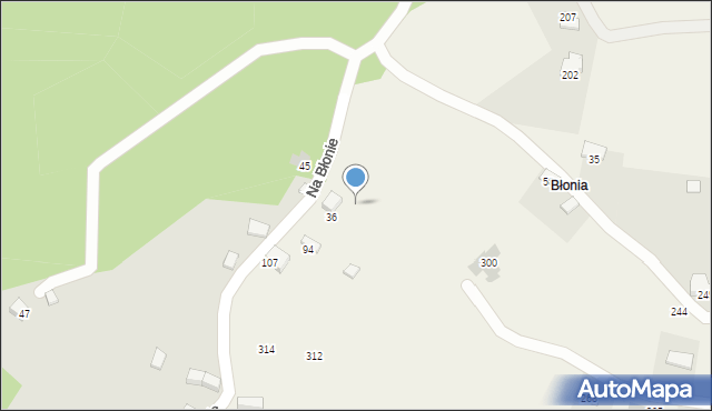 Siedlec, Siedlec, 36a, mapa Siedlec