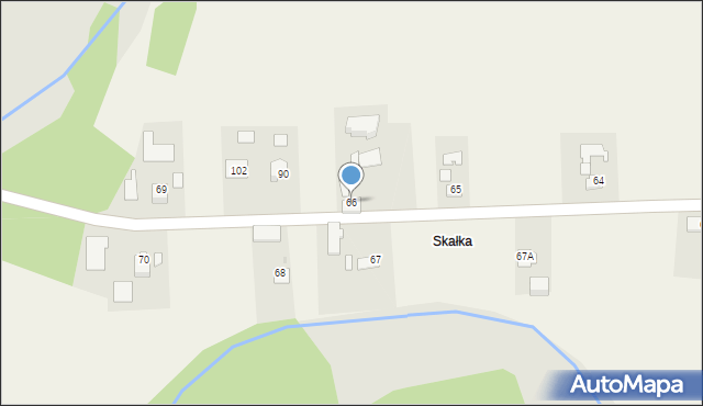 Siedlec, Siedlec, 66, mapa Siedlec