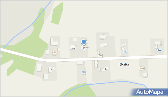 Siedlec, Siedlec, 90, mapa Siedlec