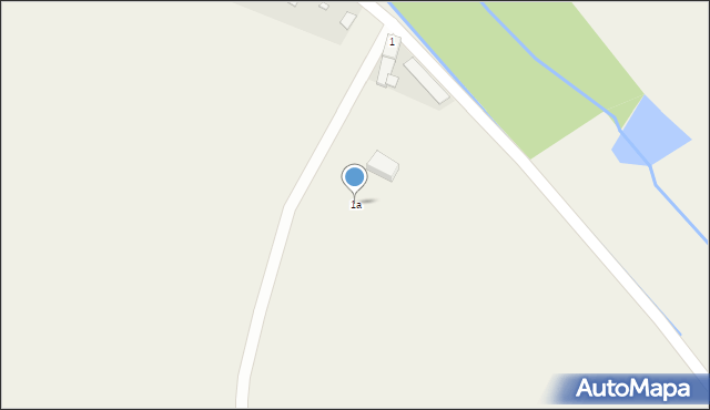 Siedlec, Siedlec, 1a, mapa Siedlec