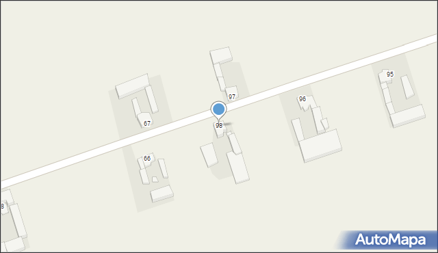 Siedlec, Siedlec, 98, mapa Siedlec
