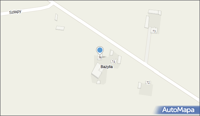 Siedlec, Siedlec, 75, mapa Siedlec