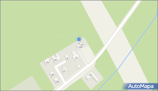 Siedlice, Siedlice, 13g, mapa Siedlice