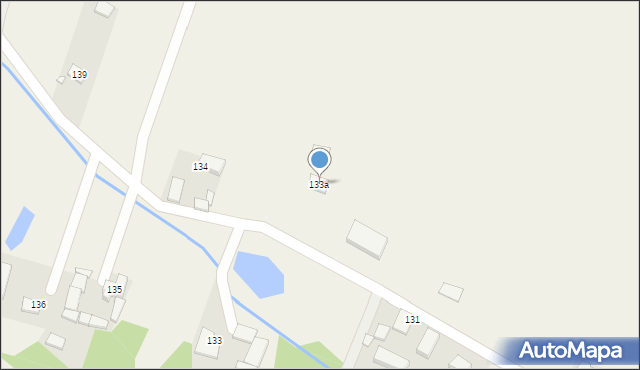 Siedlików, Siedlików, 133a, mapa Siedlików