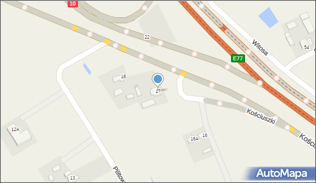 Siedlin, Siedlin, 17, mapa Siedlin