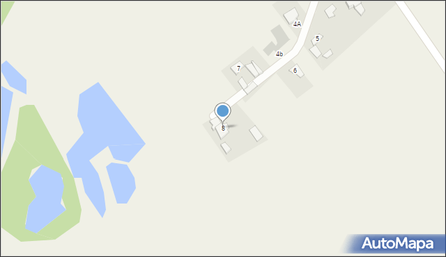 Siedlin, Siedlin, 8B, mapa Siedlin