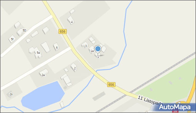 Siedliska, Siedliska, 1, mapa Siedliska
