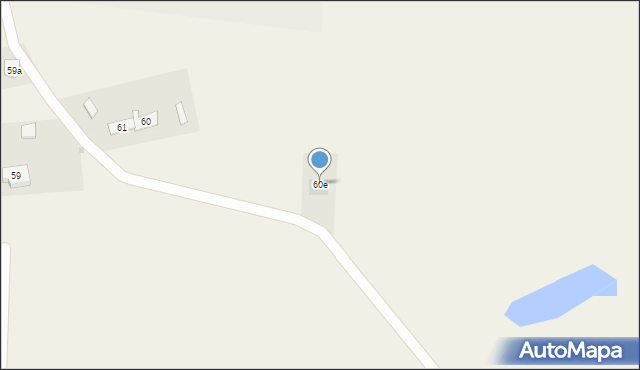 Siedliska, Siedliska, 60e, mapa Siedliska