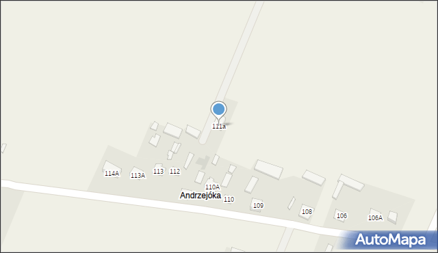Siedliska, Siedliska, 111a, mapa Siedliska