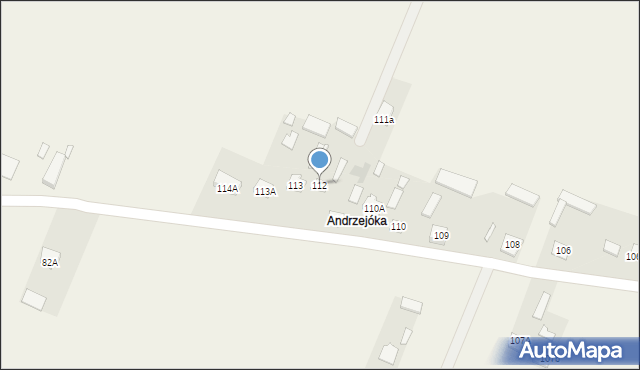 Siedliska, Siedliska, 112, mapa Siedliska