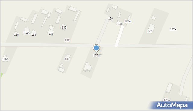 Siedliska, Siedliska, 126g, mapa Siedliska