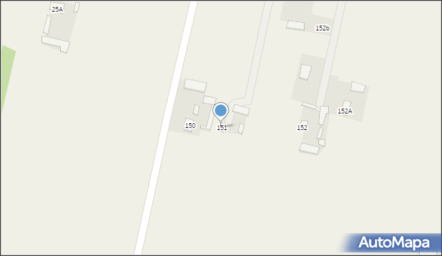 Siedliska, Siedliska, 151, mapa Siedliska