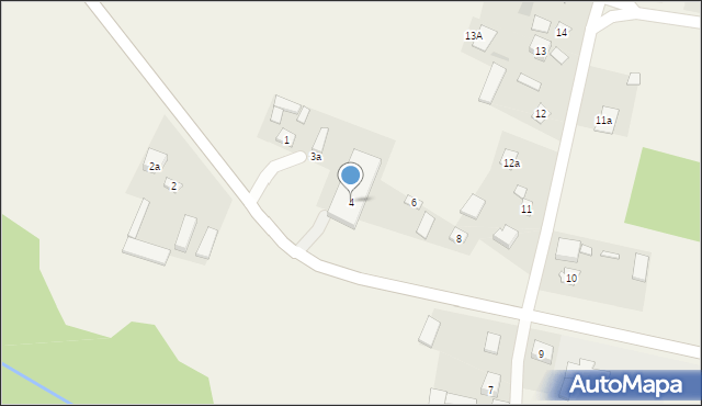 Siedliska, Siedliska, 4, mapa Siedliska