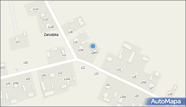 Siedliska, Siedliska, 120, mapa Siedliska