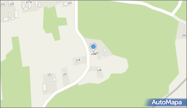 Siedliska, Siedliska, 118a, mapa Siedliska