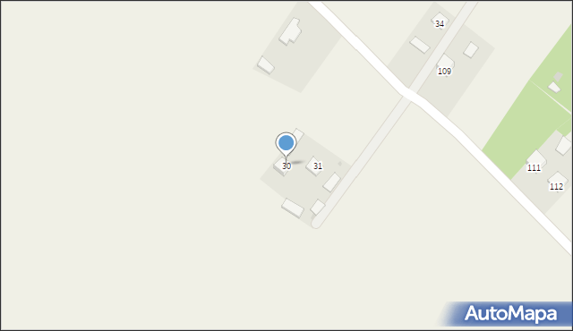Siedliska, Siedliska, 30, mapa Siedliska