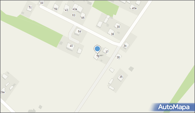 Siedliska, Siedliska, 76, mapa Siedliska