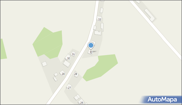 Siedliska, Siedliska, 32, mapa Siedliska