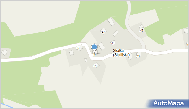 Siedliska, Siedliska, 48, mapa Siedliska