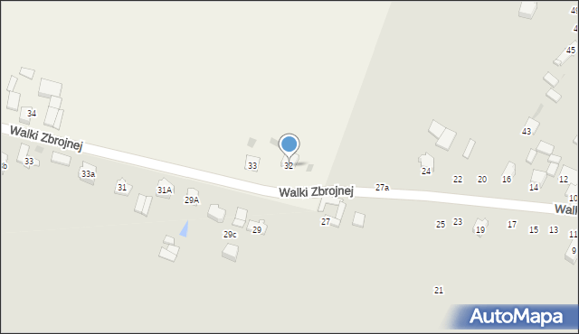 Siedliska, Siedliska, 32, mapa Siedliska