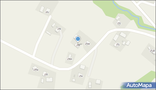 Siedliska, Siedliska, 158, mapa Siedliska