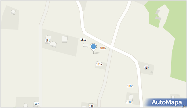 Siedliska, Siedliska, 181d, mapa Siedliska