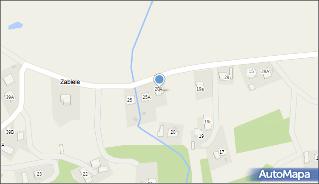 Siedliska, Siedliska, 20c, mapa Siedliska