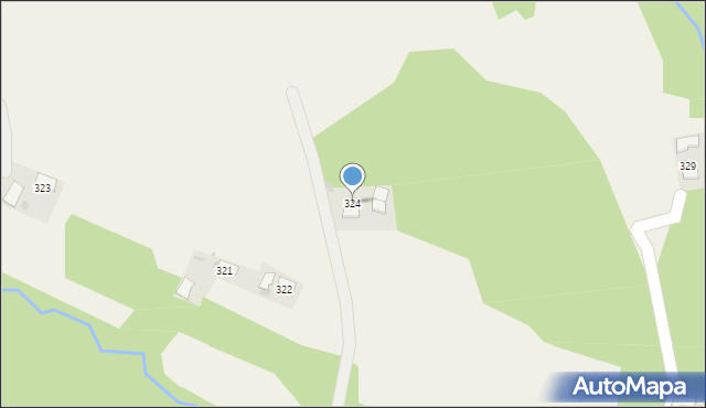 Siedliska, Siedliska, 324, mapa Siedliska