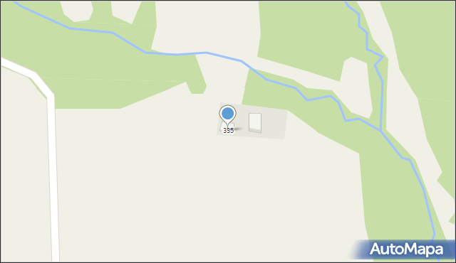 Siedliska, Siedliska, 335, mapa Siedliska