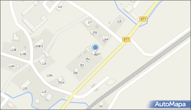 Siedliska, Siedliska, 350, mapa Siedliska