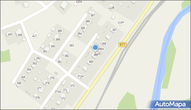 Siedliska, Siedliska, 366, mapa Siedliska