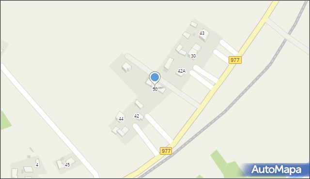 Siedliska, Siedliska, 50, mapa Siedliska