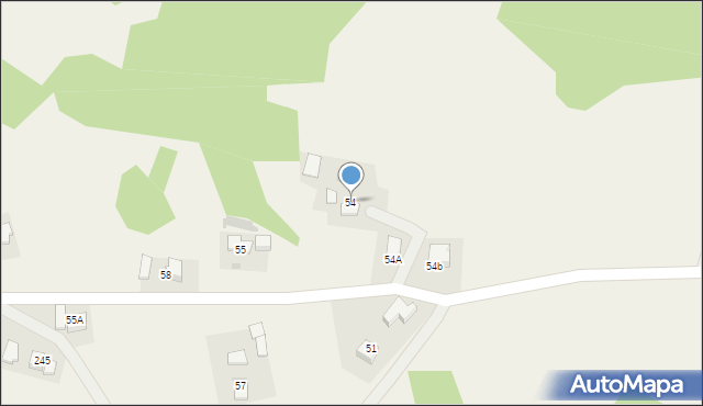 Siedliska, Siedliska, 54, mapa Siedliska