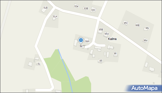 Siedliska, Siedliska, 94, mapa Siedliska