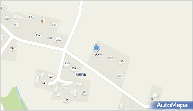 Siedliska, Siedliska, 95C, mapa Siedliska