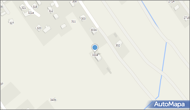 Siedliska, Siedliska, 311a, mapa Siedliska