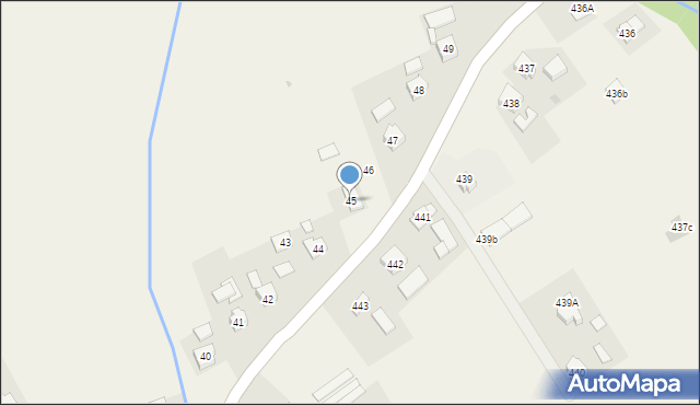 Siedliska, Siedliska, 45, mapa Siedliska