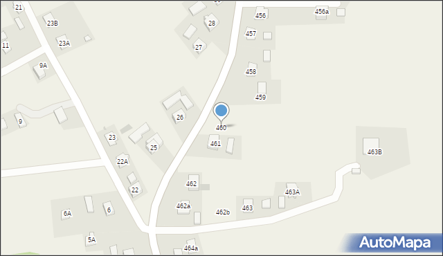 Siedliska, Siedliska, 460, mapa Siedliska