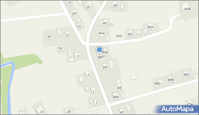 Siedliska, Siedliska, 464, mapa Siedliska