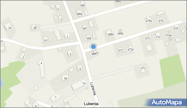 Siedliska, Siedliska, 469, mapa Siedliska